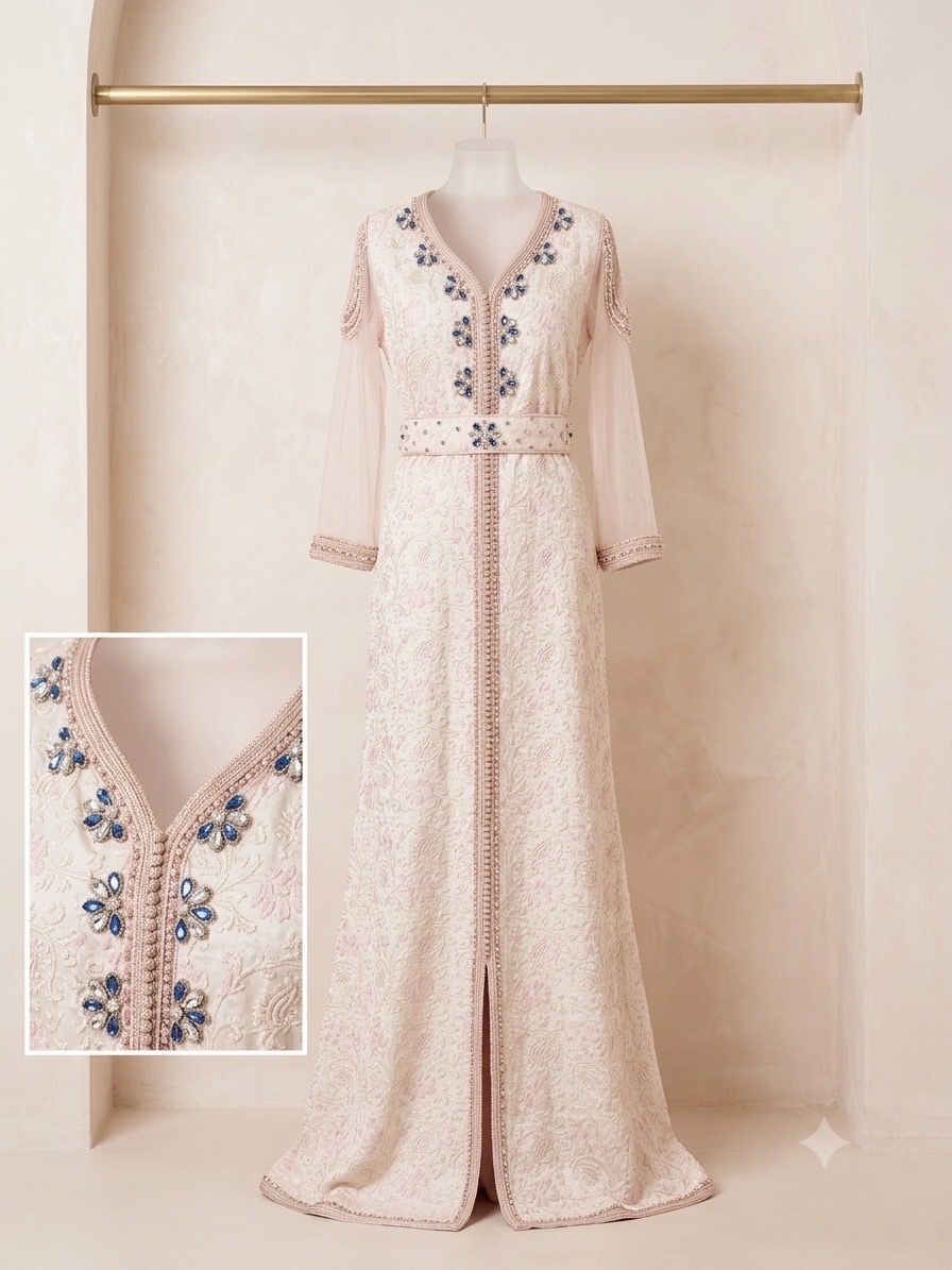 Caftan Rose poudré