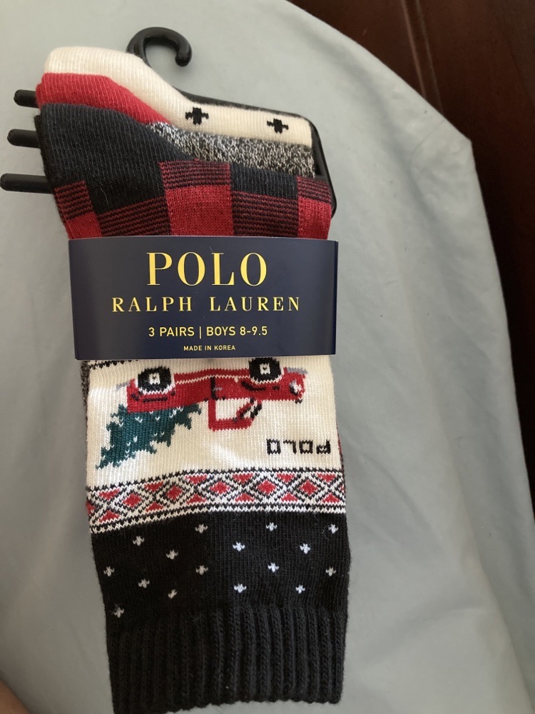 3 chaussettes polo ralph lauren 