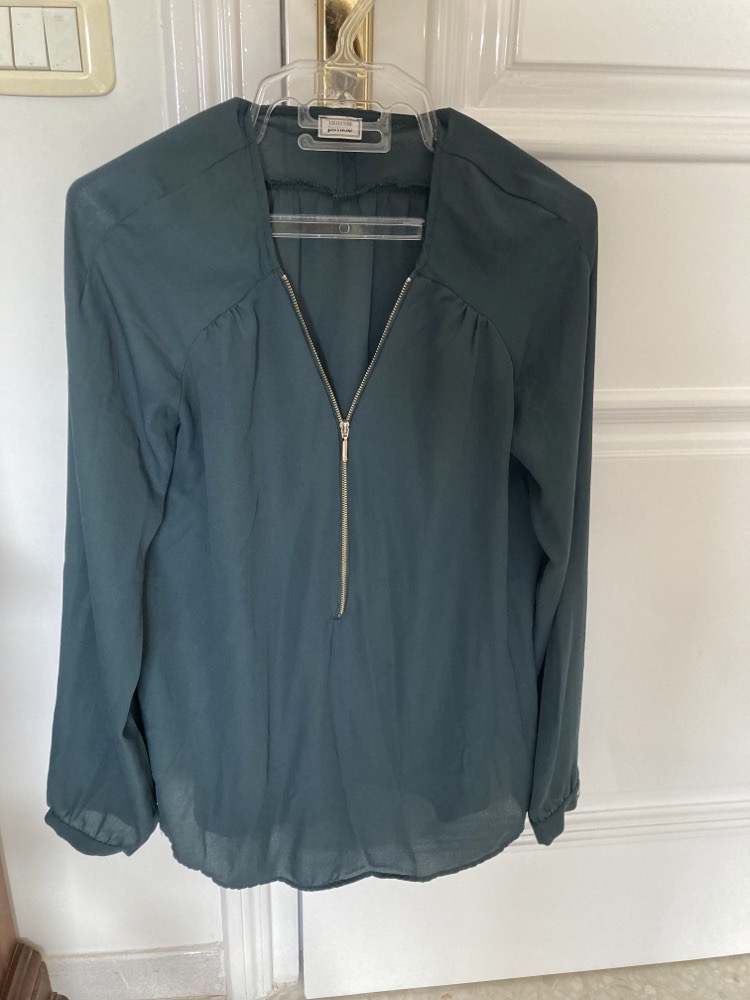 chemise manches longues pimkie taille large 