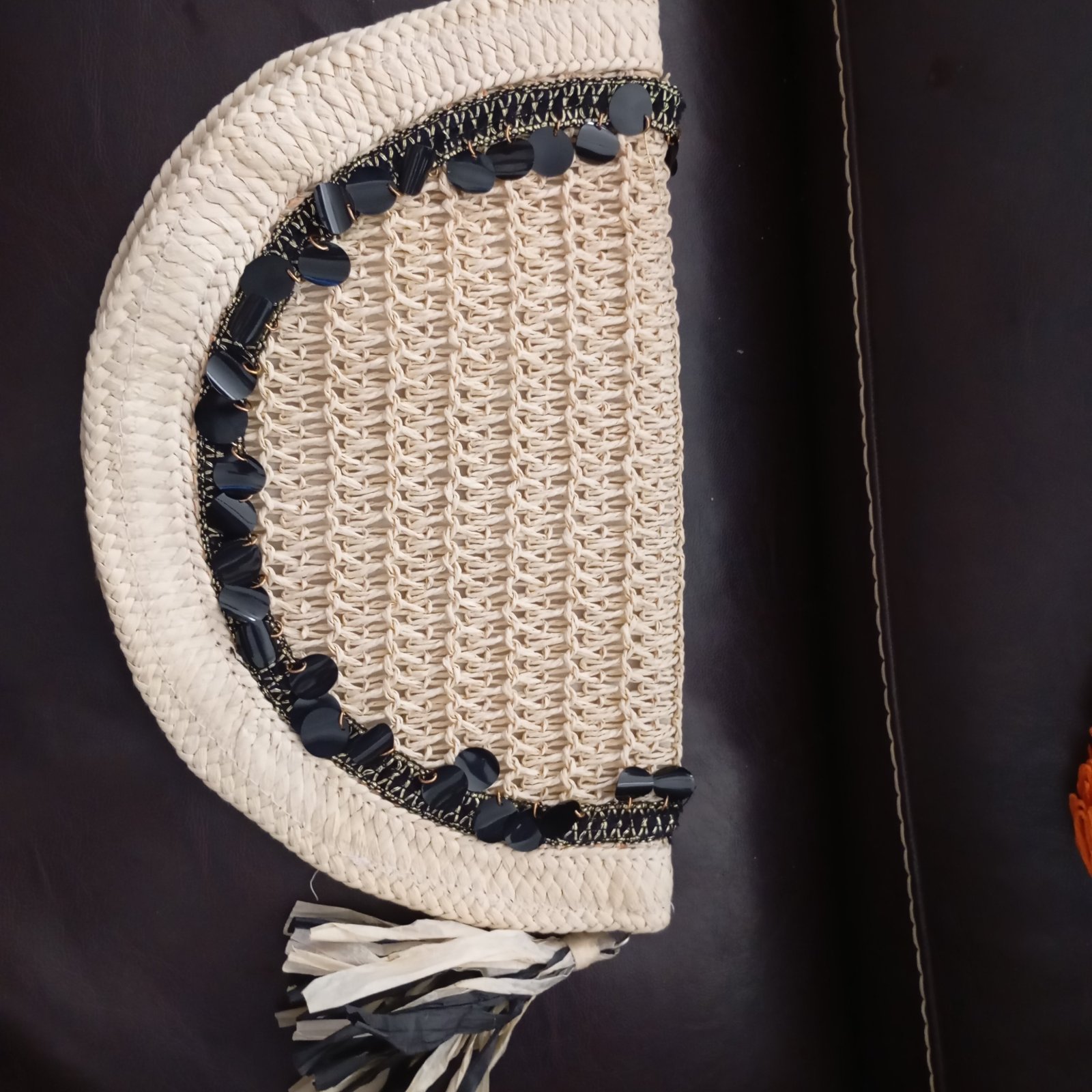 Pochette rafia