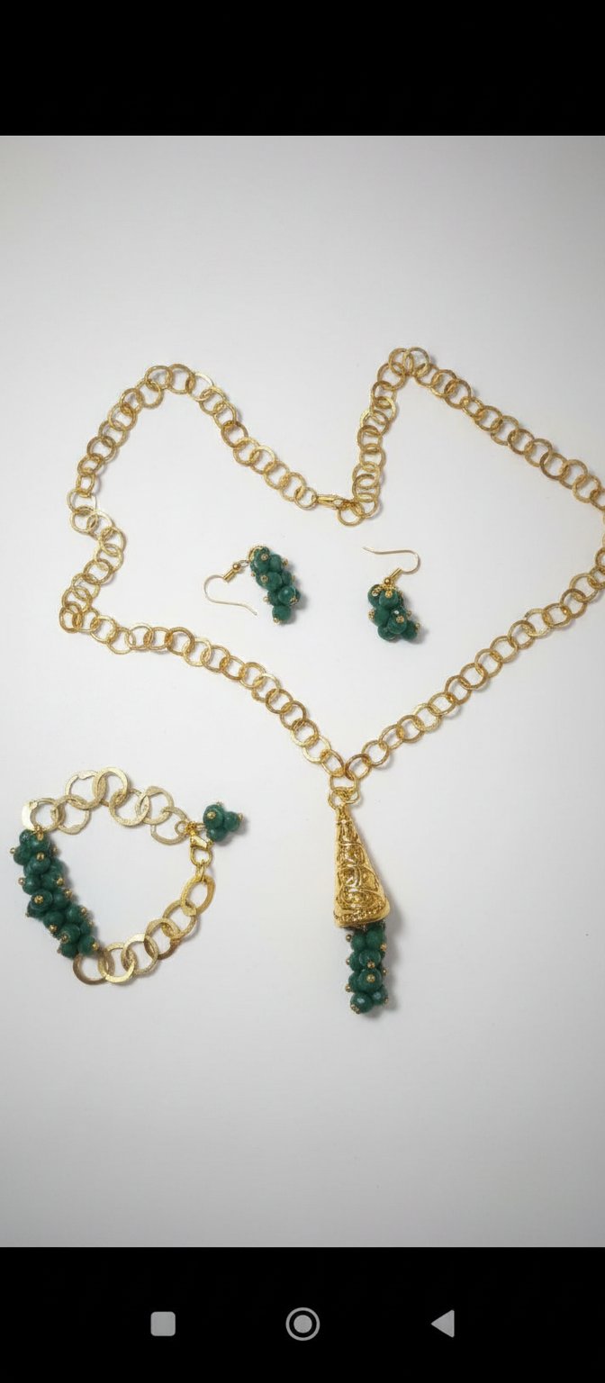 Parure vert