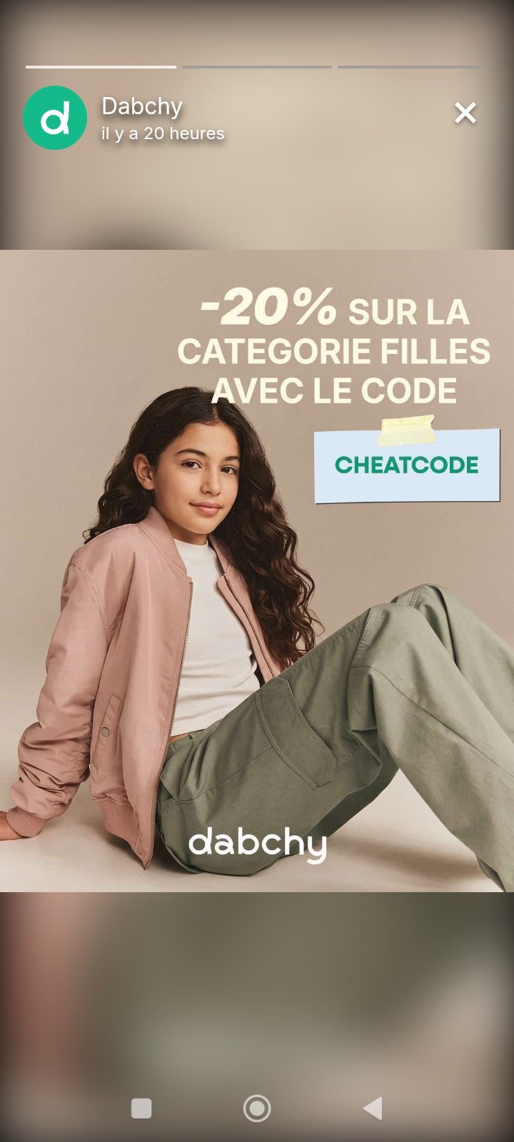 Code promo