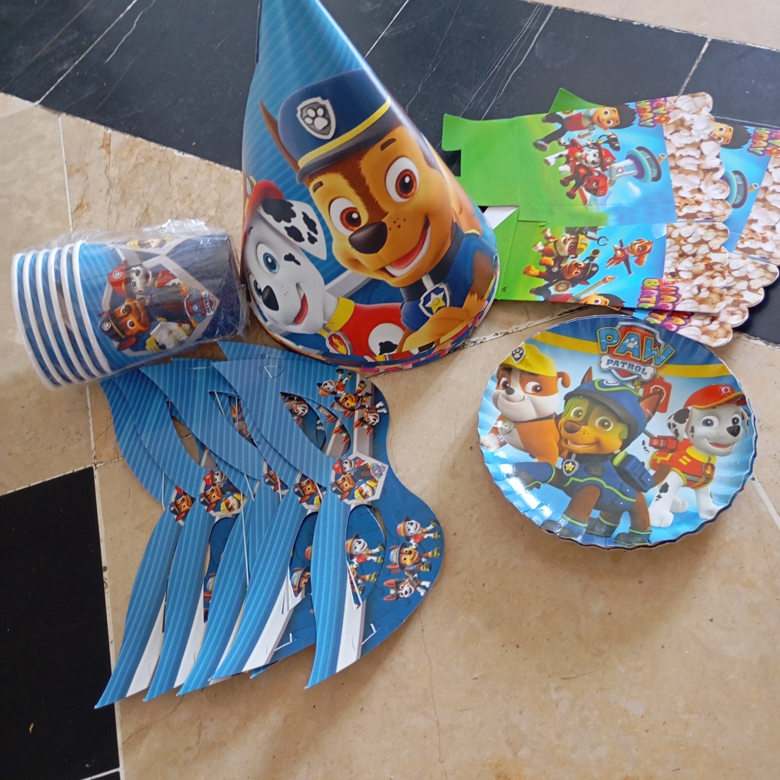 Kit anniversaire paw patrol 