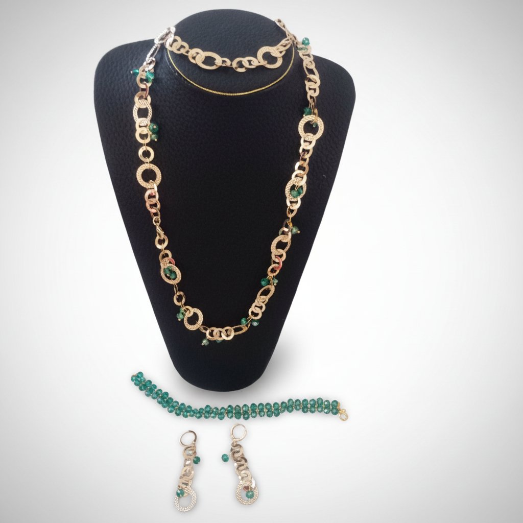 Parure émeraude 