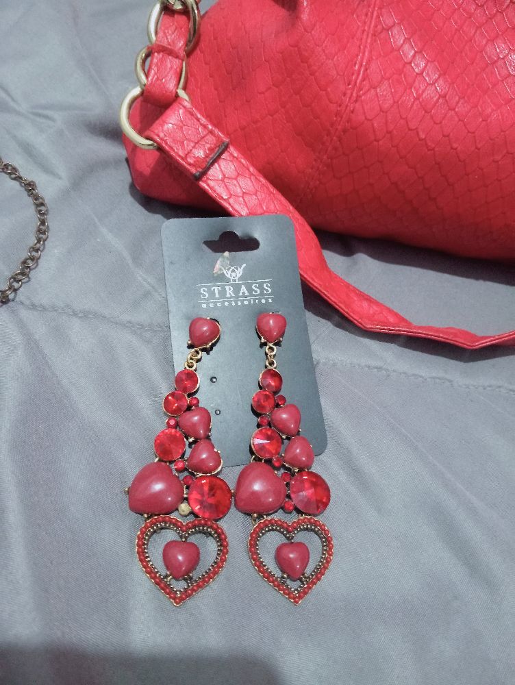 Boucles d'oreilles Strass