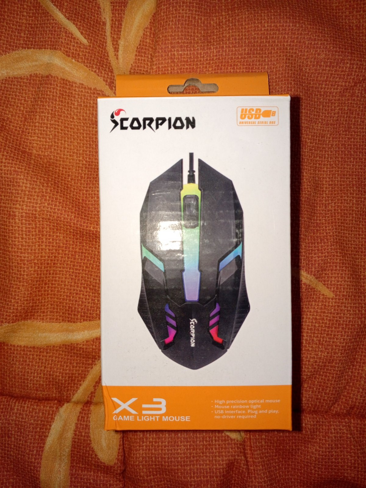 Souris gaming rgb