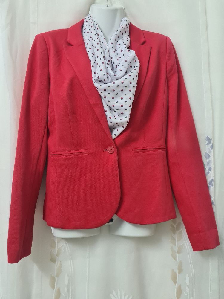 Blazer NEUF rouge écharpe NEUF 🎁