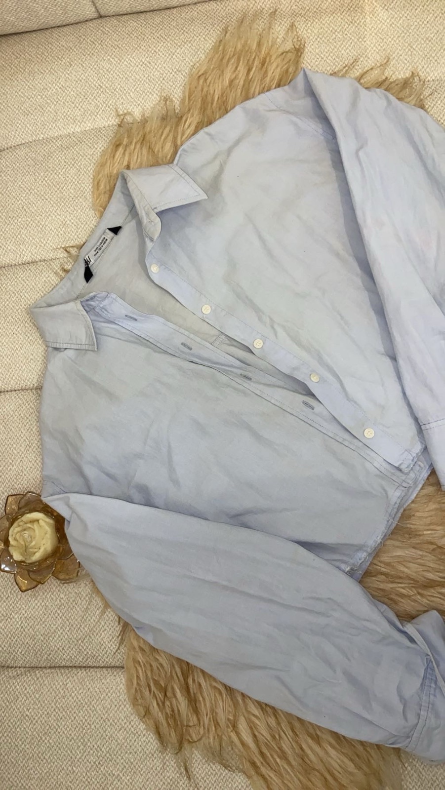 Chemise bleu