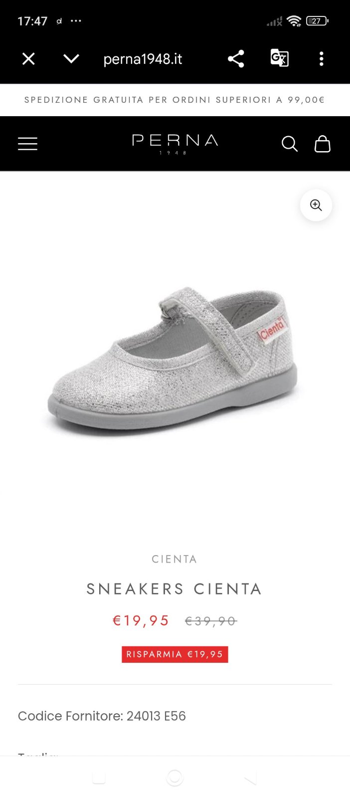 Chaussures Cienta