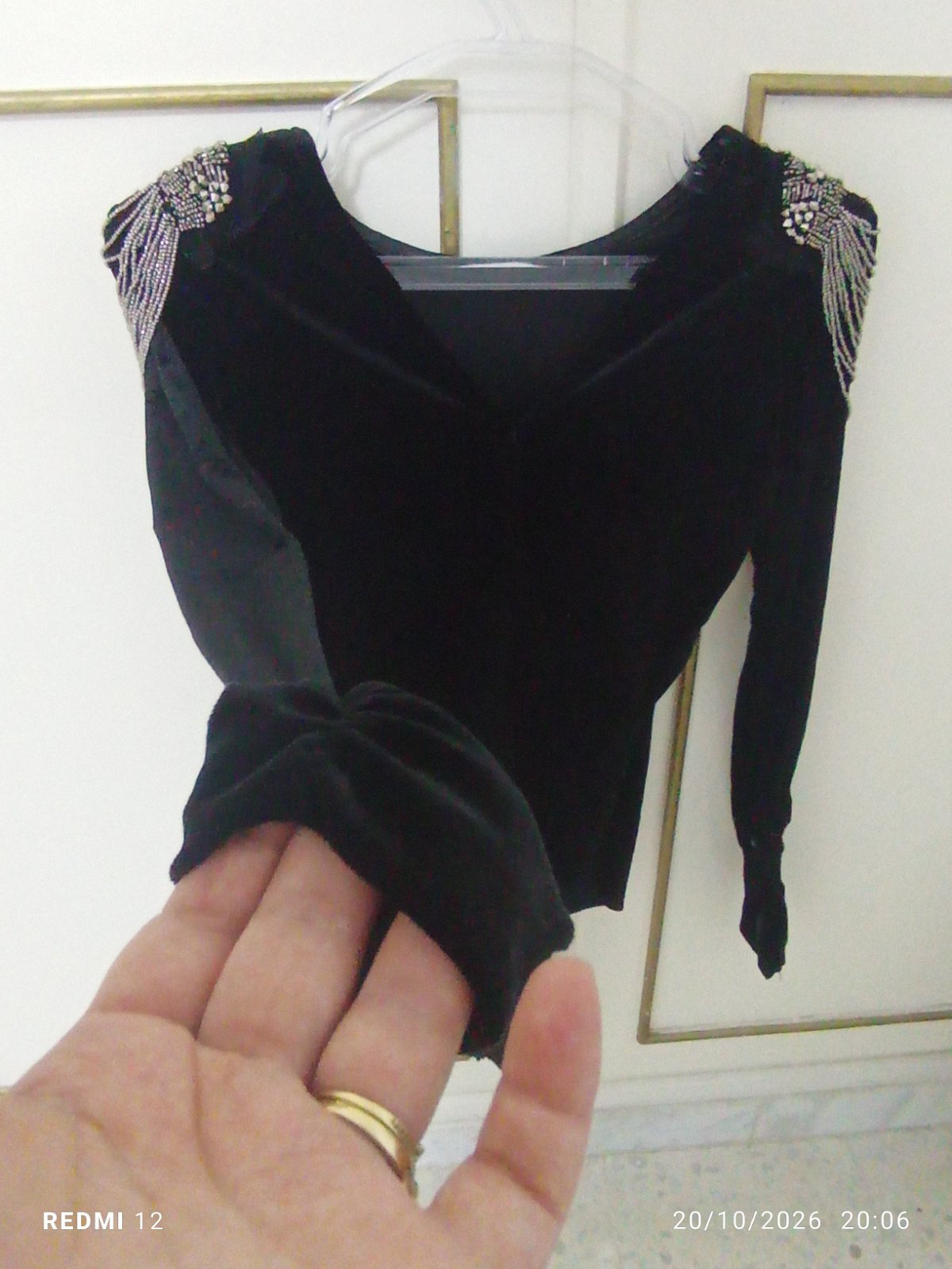 Pull velours 
