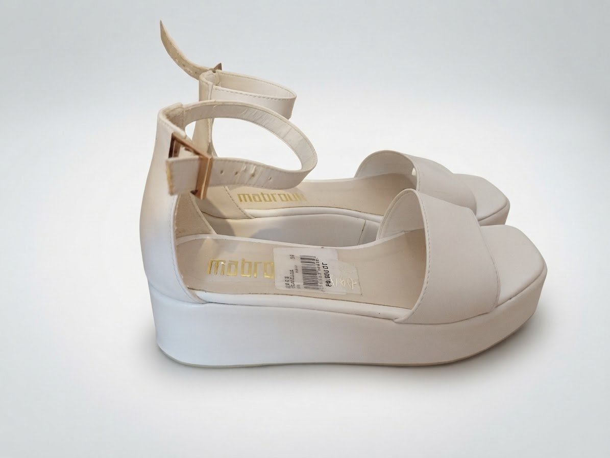 Sandales blanche 