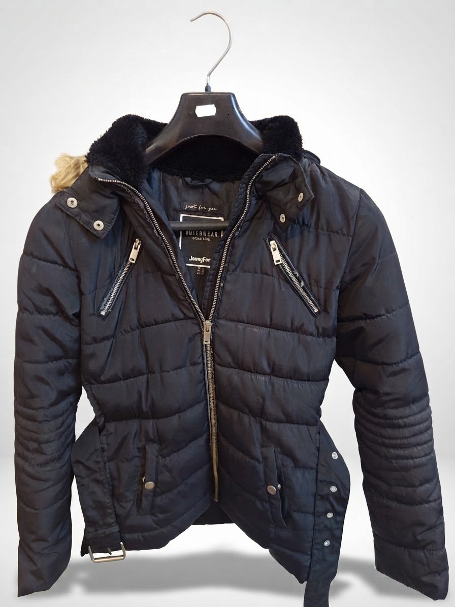 Blouson noir Jennyfer 