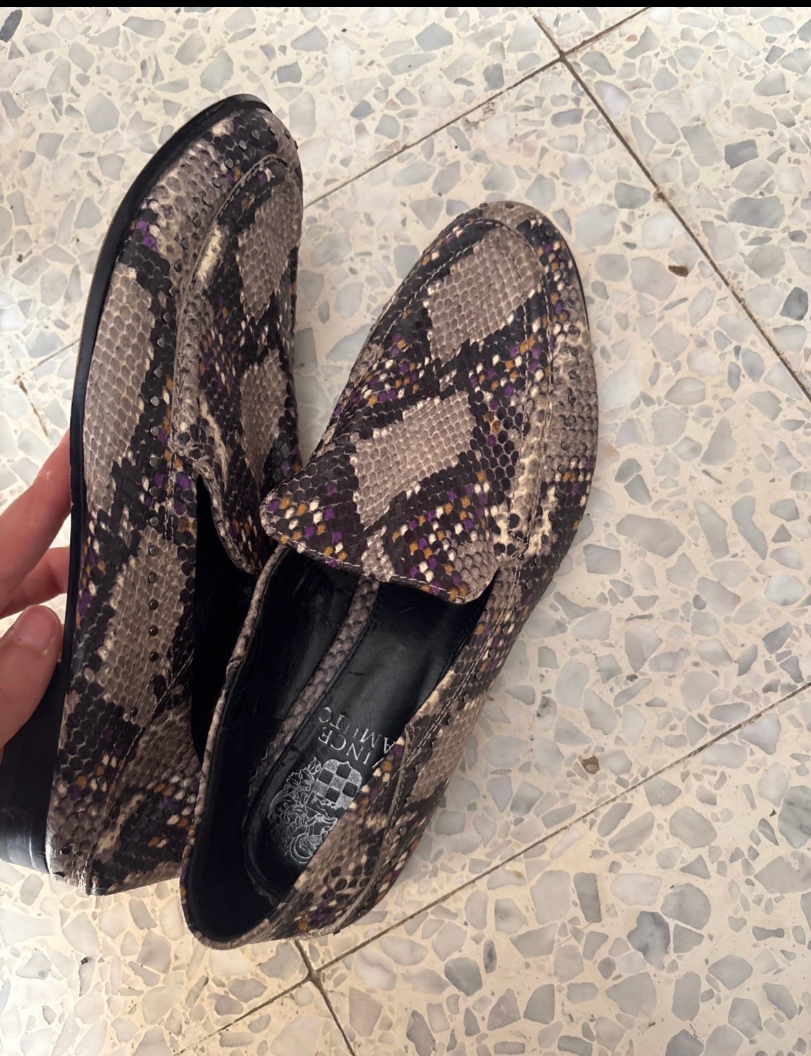 Chaussures vince camuto en cuir