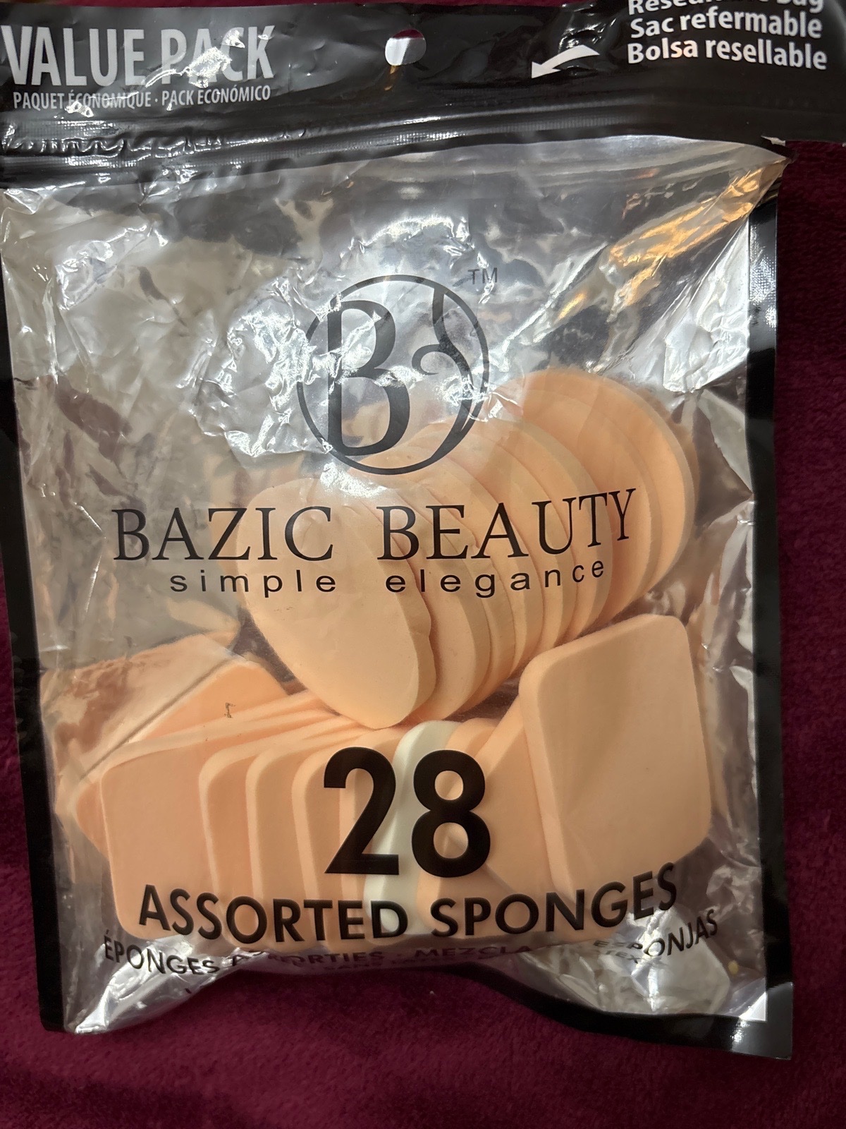 Pack d'éponges de maquillage