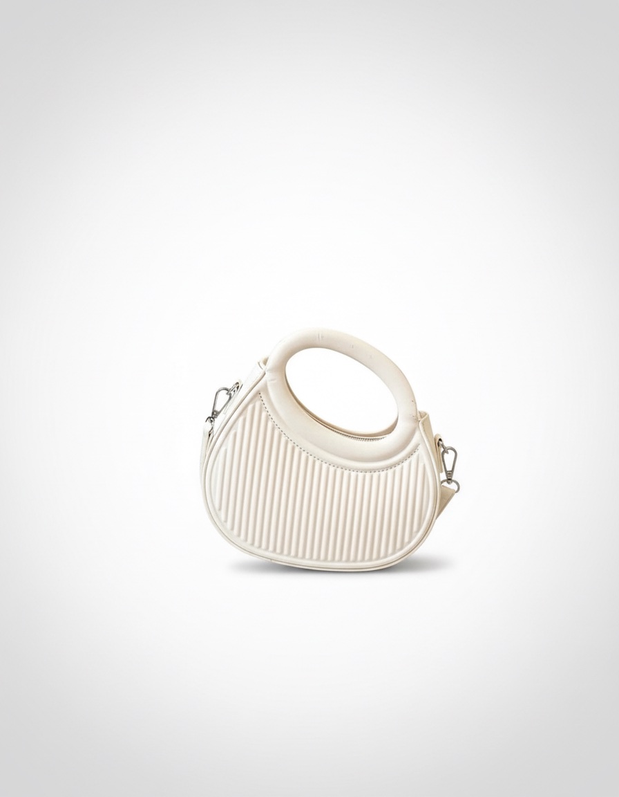 Mini sac blanc cassé