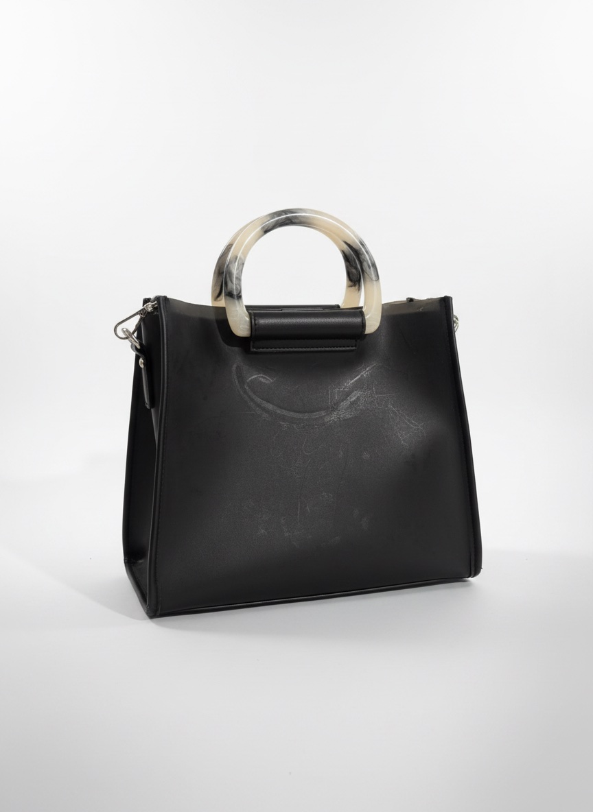 Sac noir en latex 