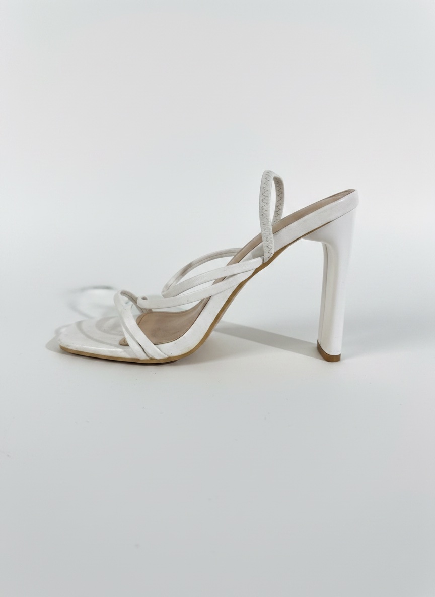 Mules blanches