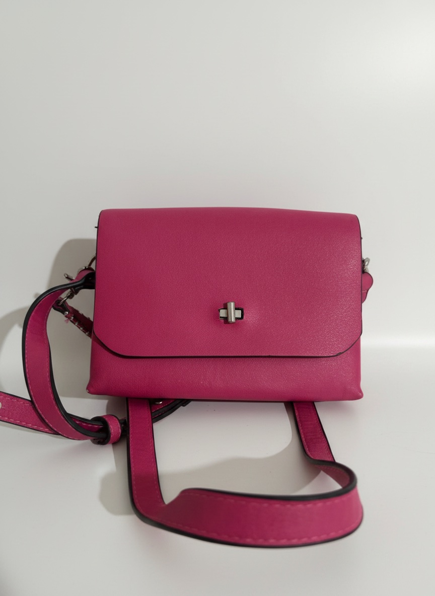 Sac rose avec bandoulière 