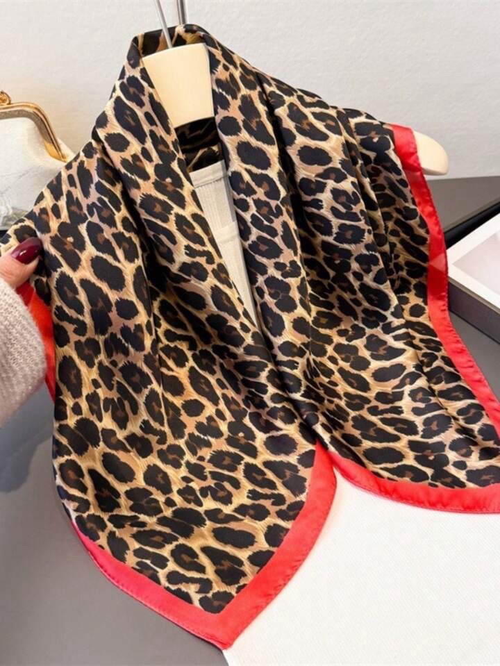 Foulard leopard 