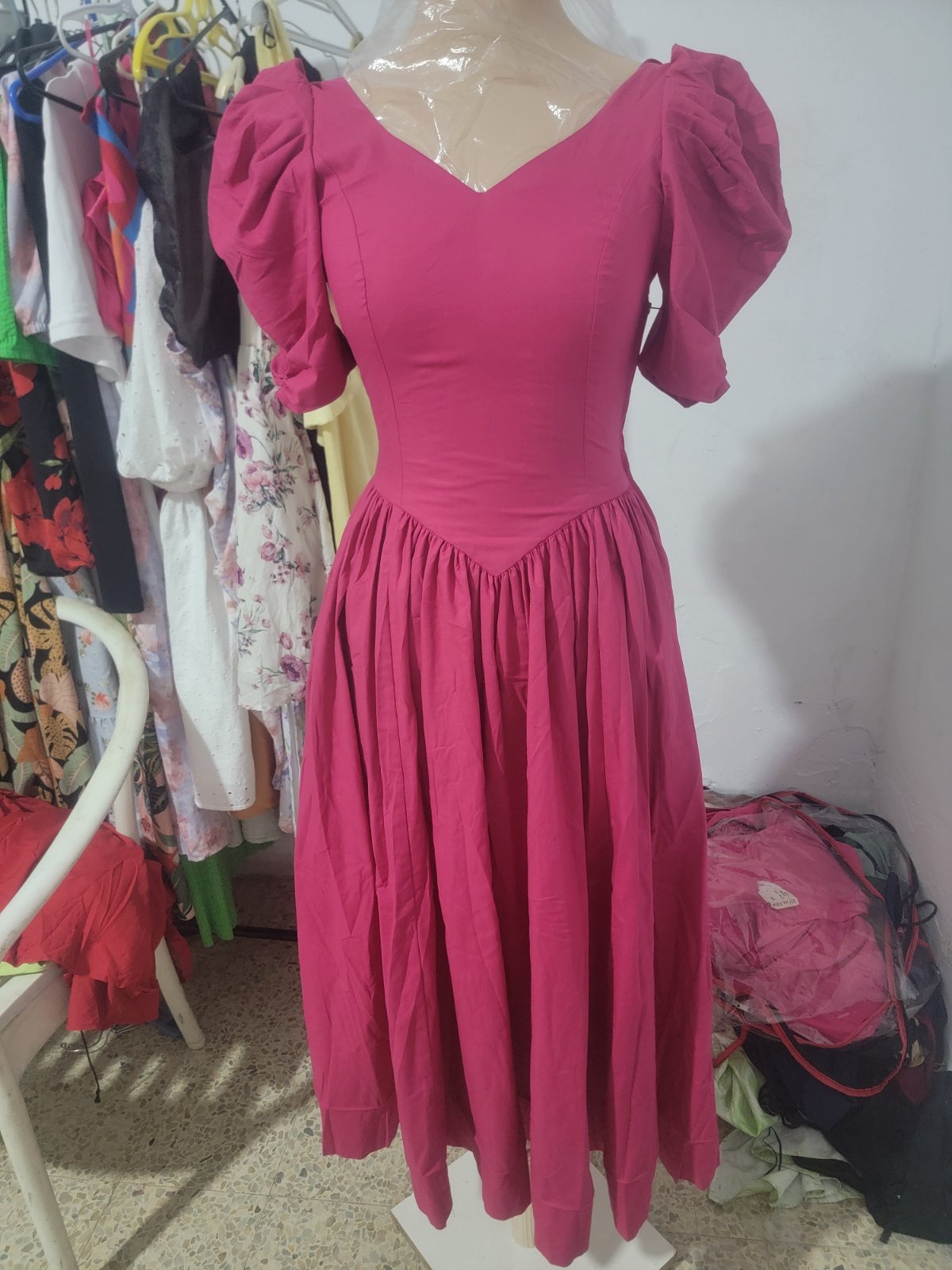Robe vintage men 1980 modèle sné