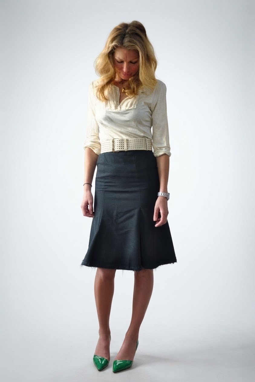 Jupe noir formelle 