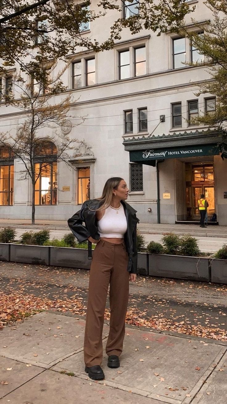   Pantalon marron chocolat 🪩🤎✨
