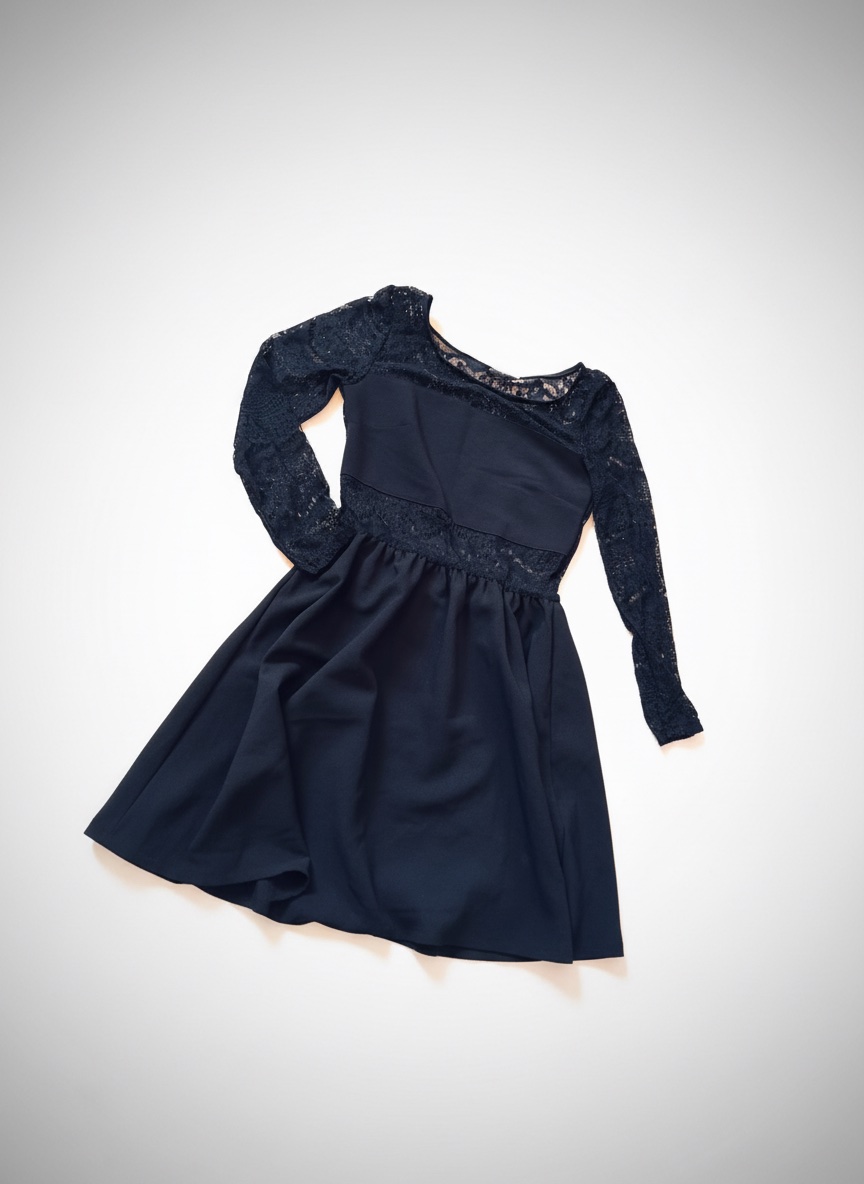 Robe noir courte