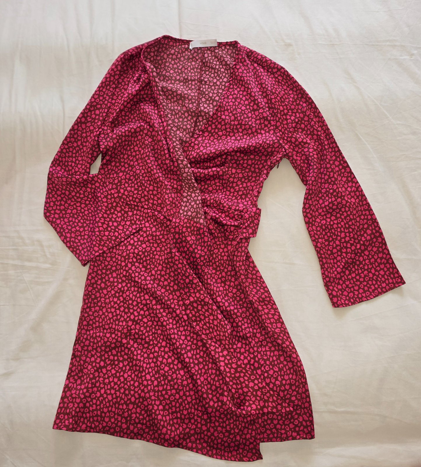 Robe satinée