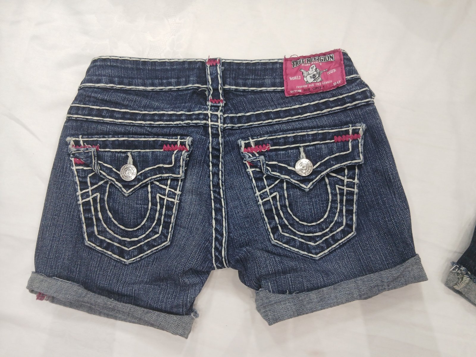Y2k shorts true religion