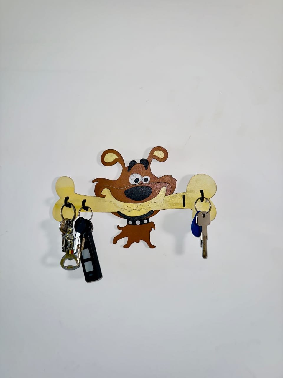 Key holder family dog