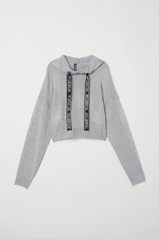 Cropped hoodie 
