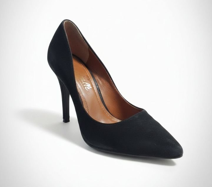 Escarpins noirs à talons hauts femme