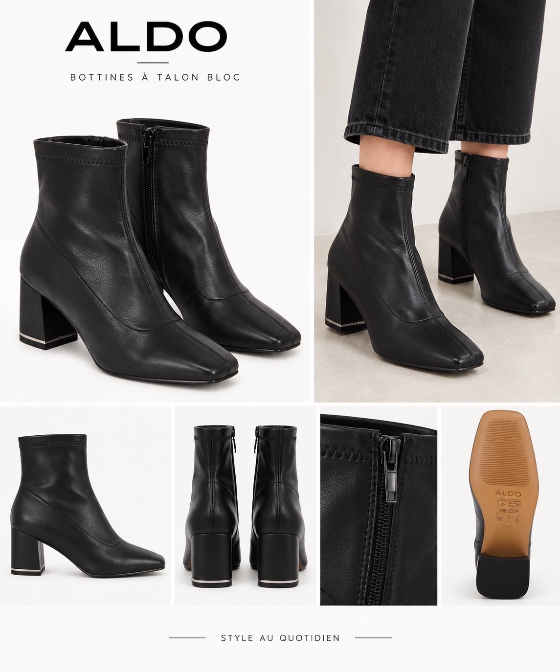Bottines ALDO noires
