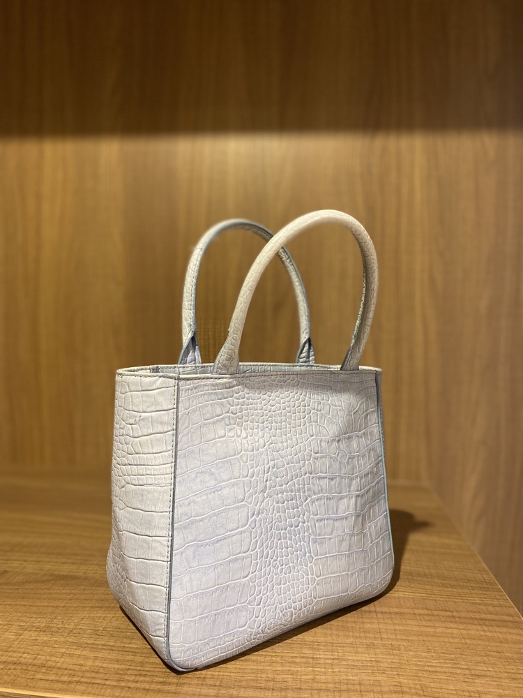 Sac crocodile bleu ciel 