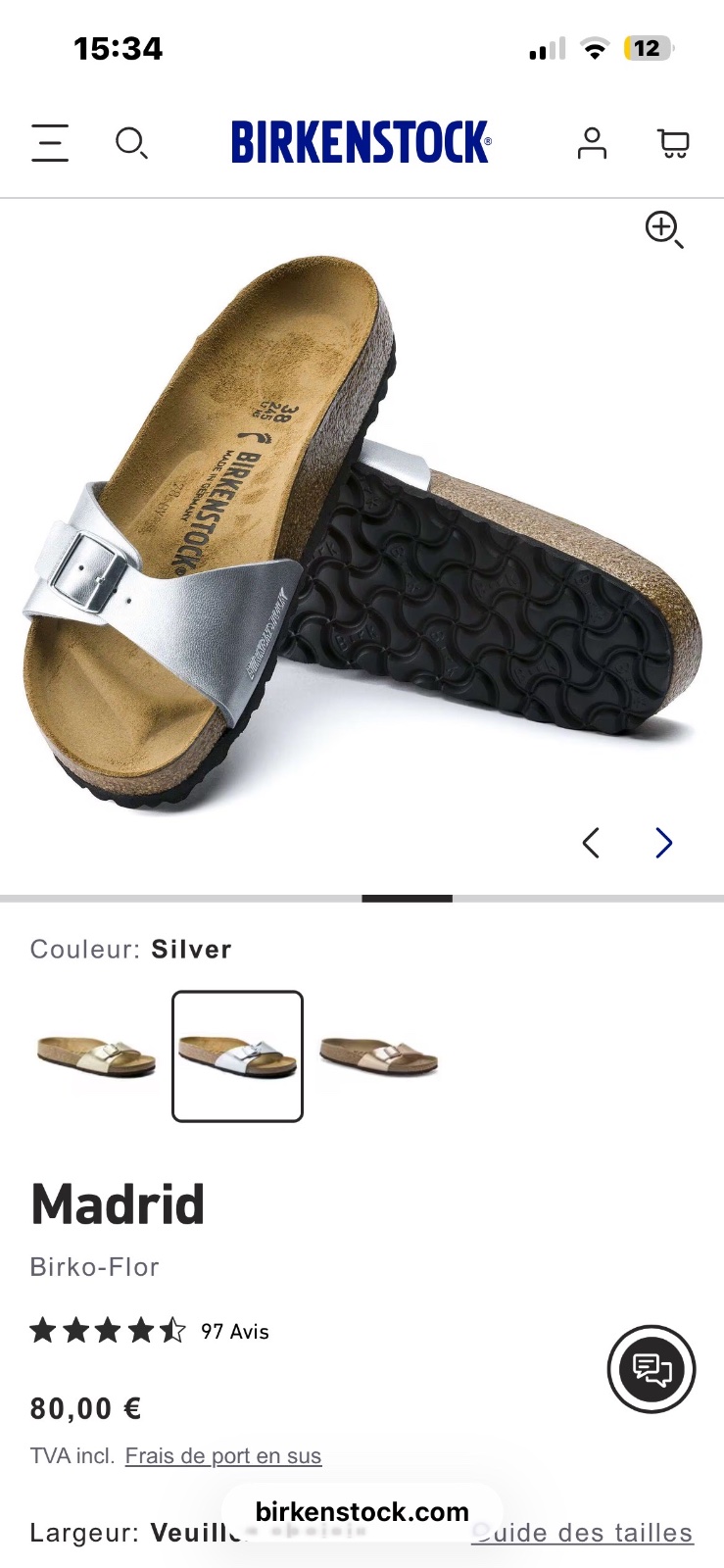 Birkenstock - Briko flor madrid 