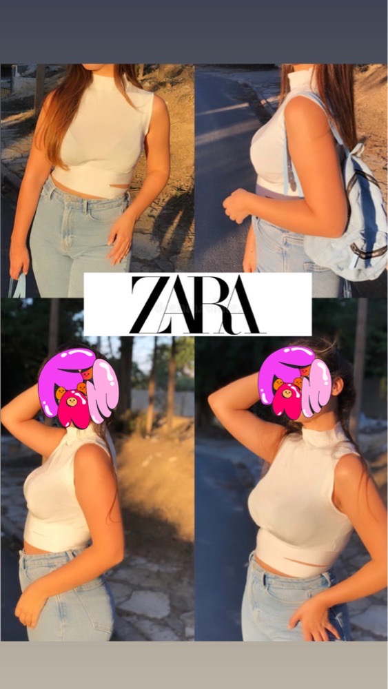 Crop top Zara 