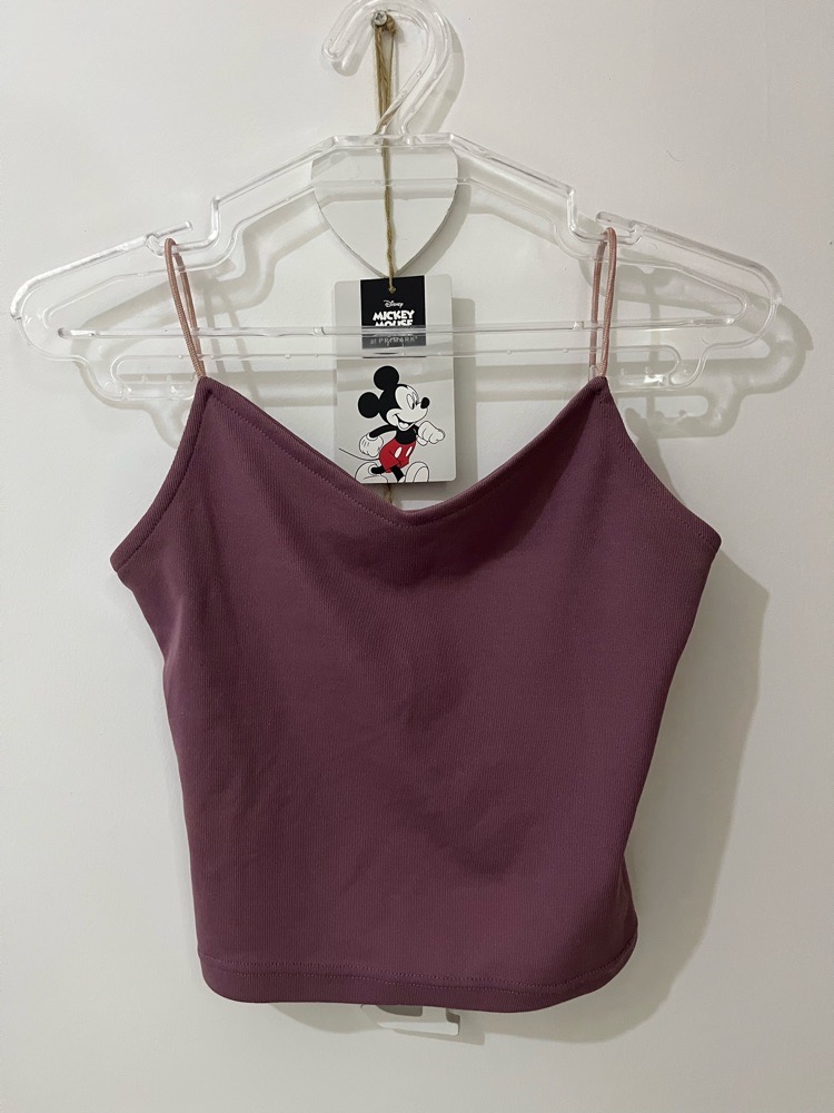 Crop top dos degagé