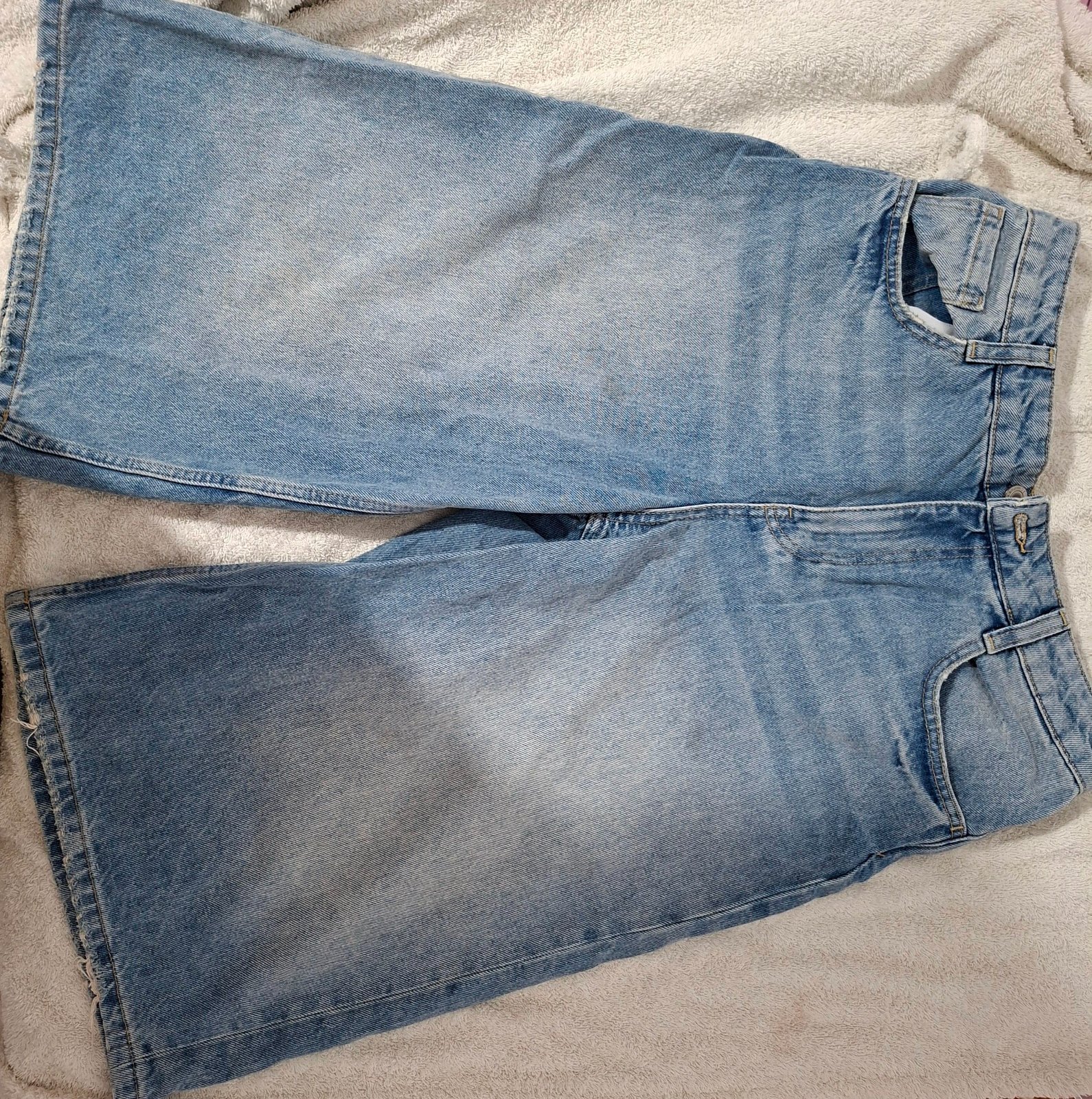 Bermuda Bershka - Taille 38 - Bleu 
