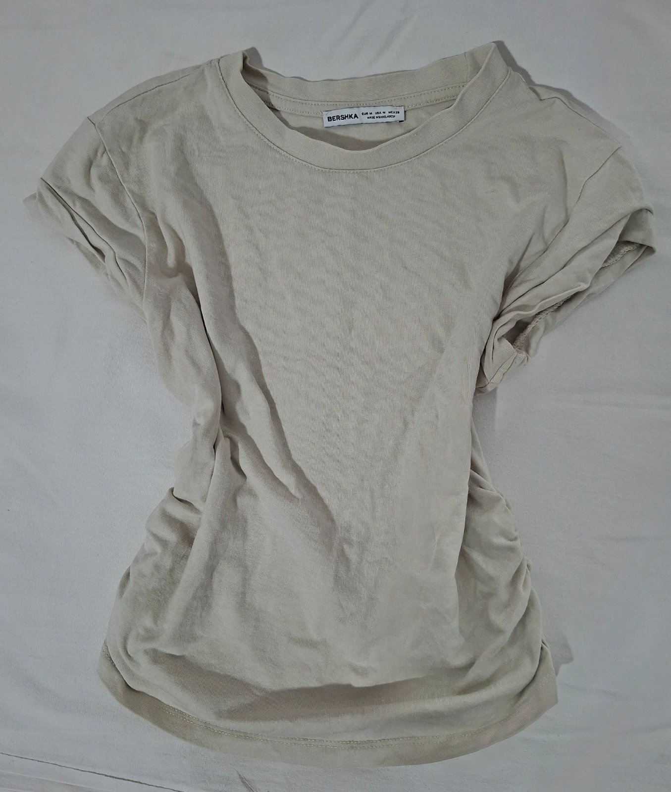 Top manches courtes Bershka – Taille S /M– Beige