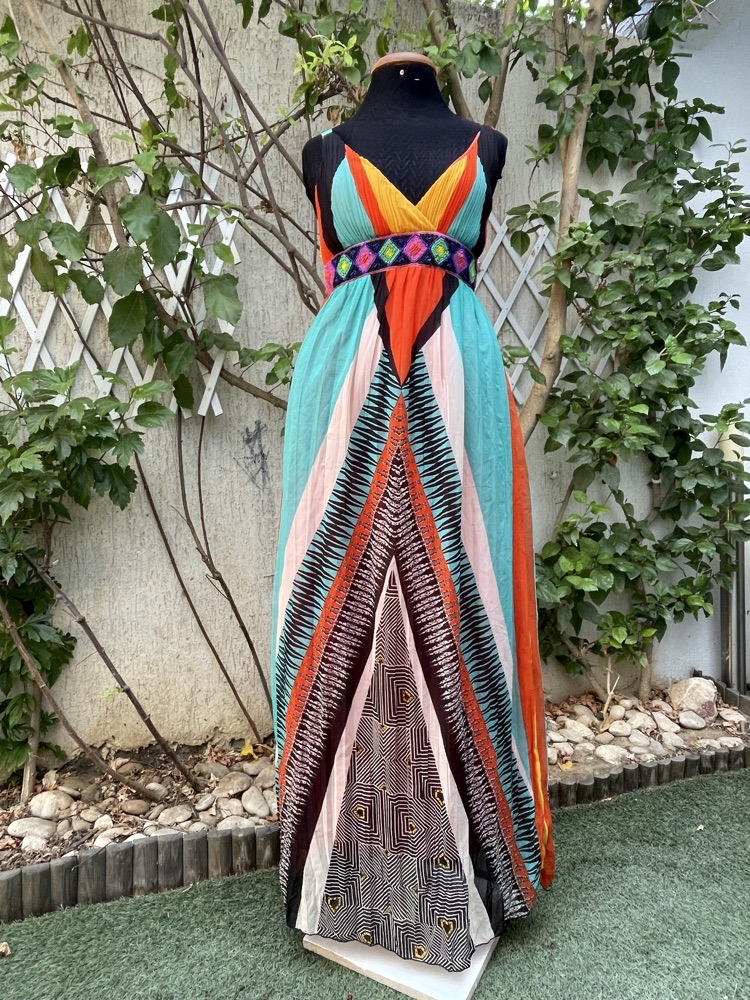 robe d'été colorée 