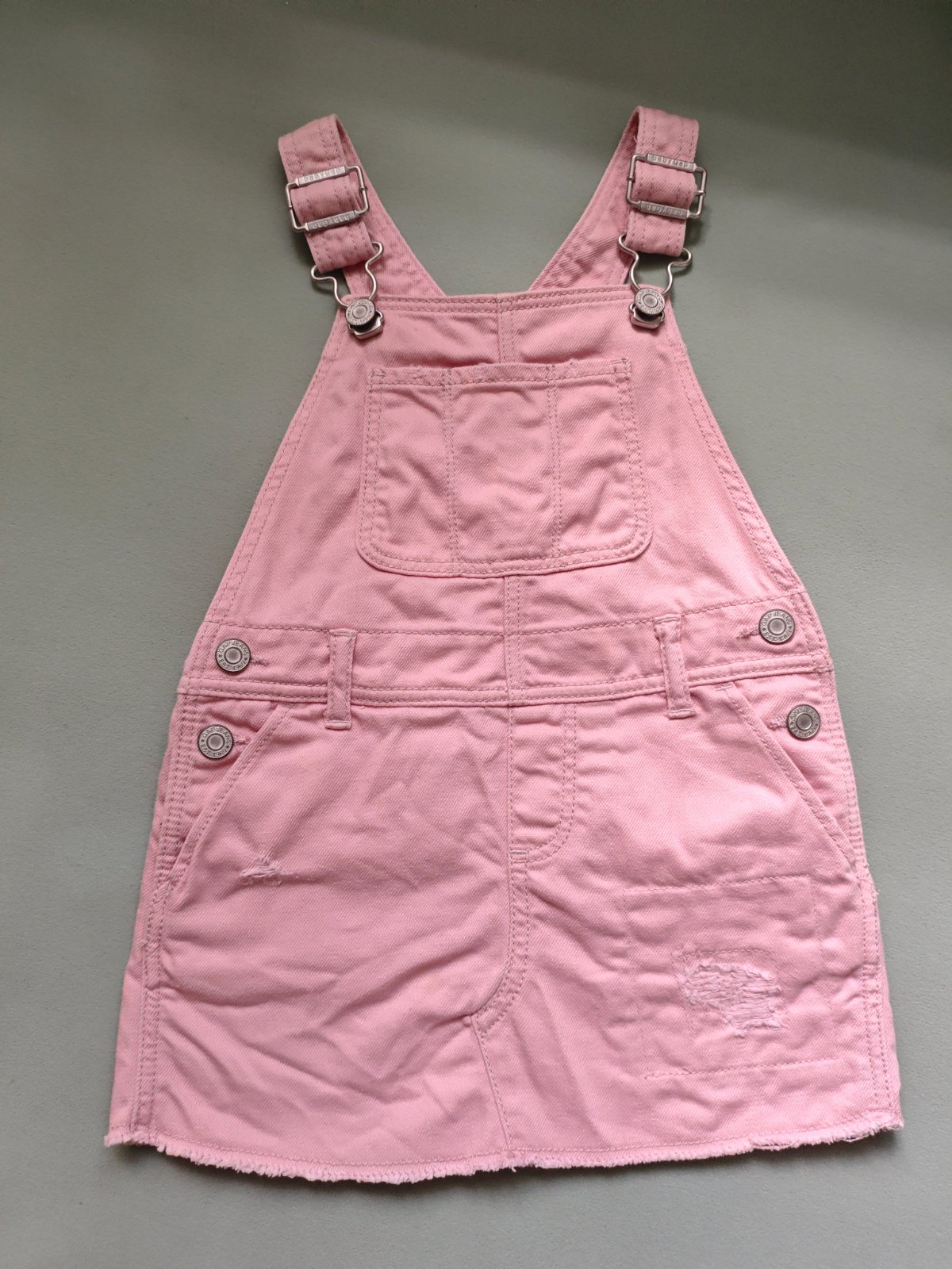 Baby Gap pink denim skirtalls