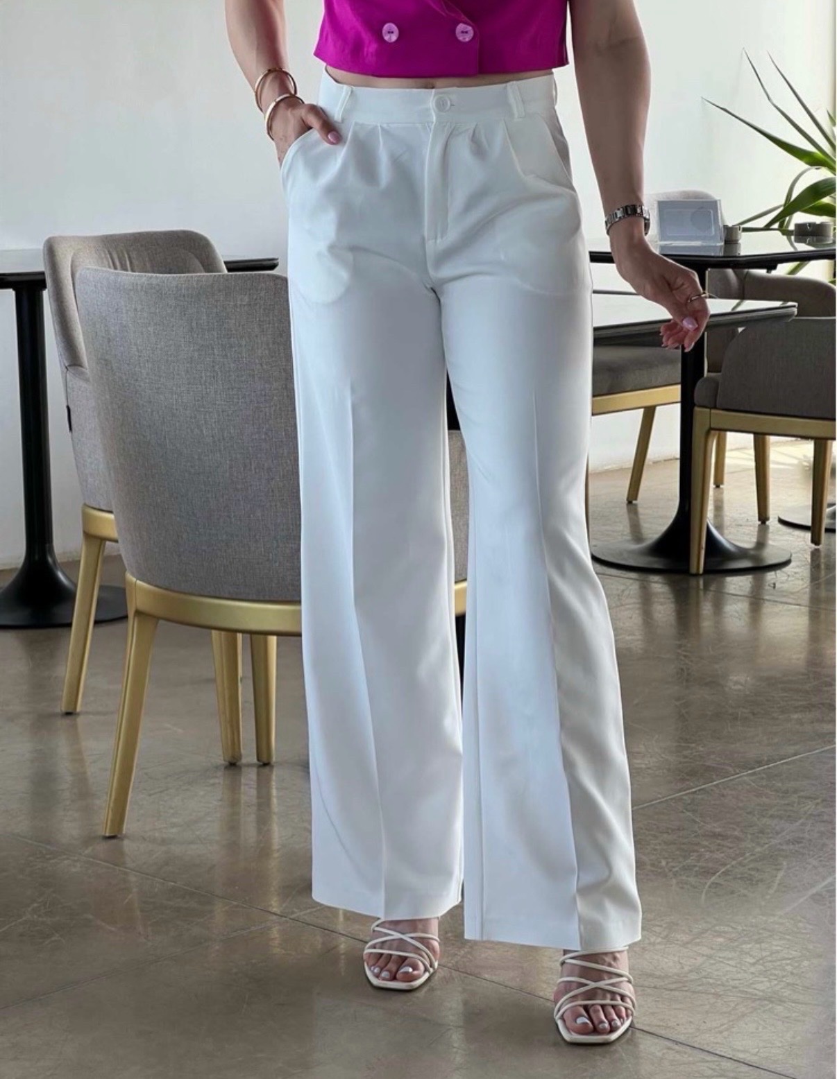 Pantalon blanc 