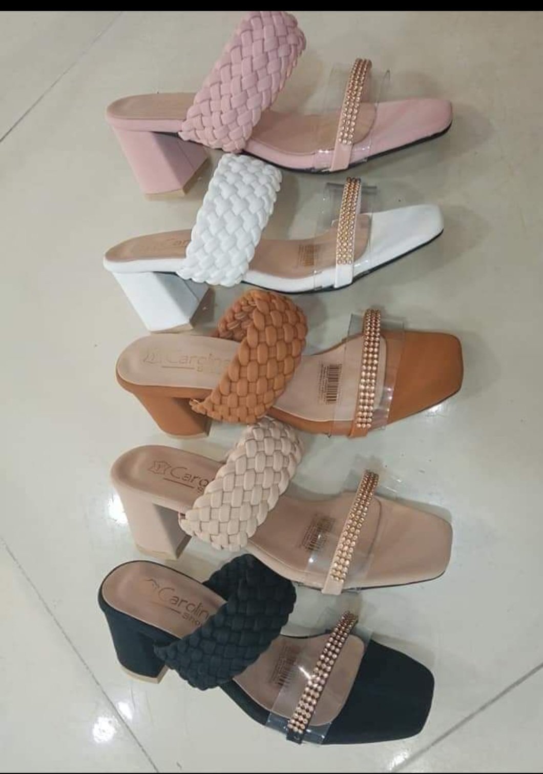 Des mules transparent 