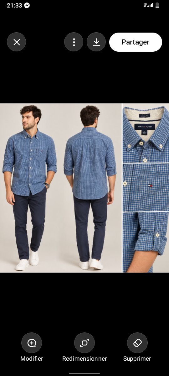 Chemise homme 