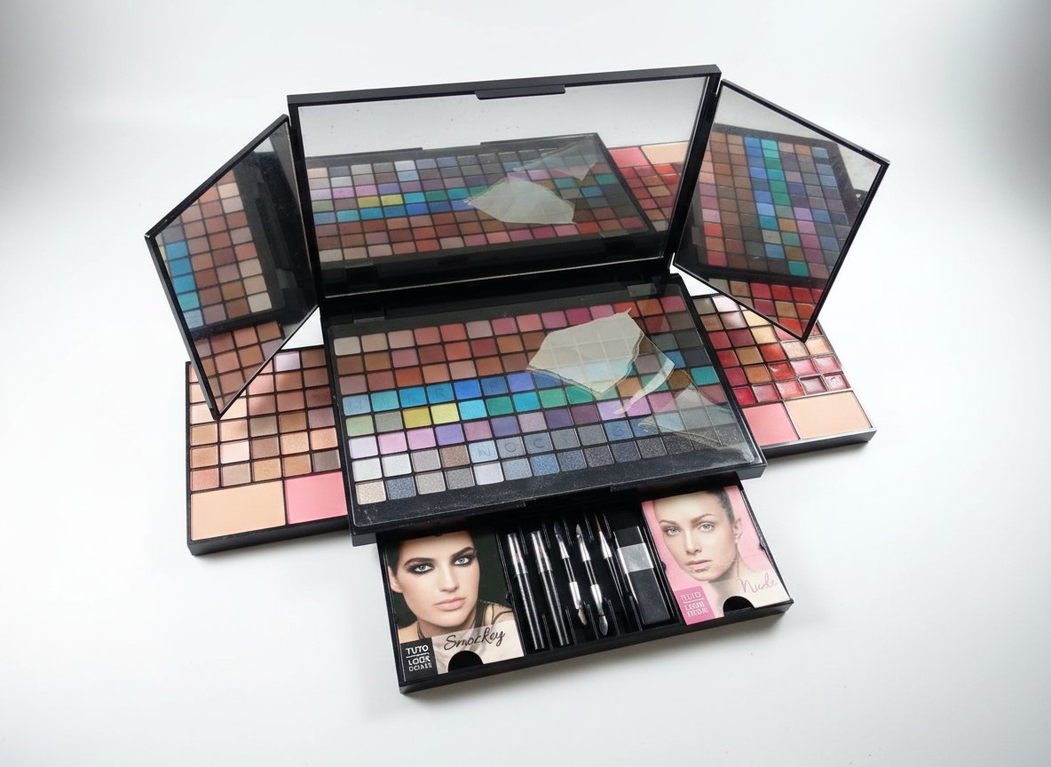 Mirror Palette 3 compartiments Nocibé 🪞💄