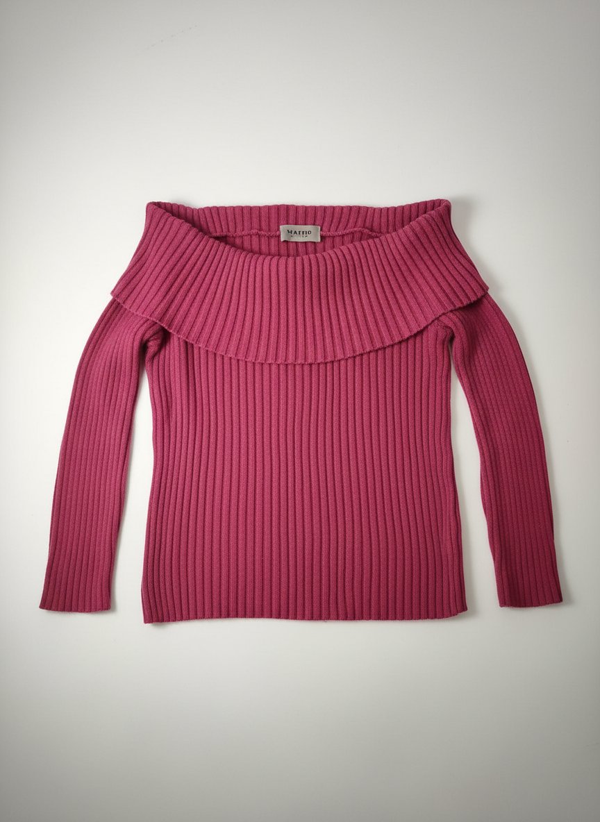 Pull col bateau tres beau porté couleur féminine 💗