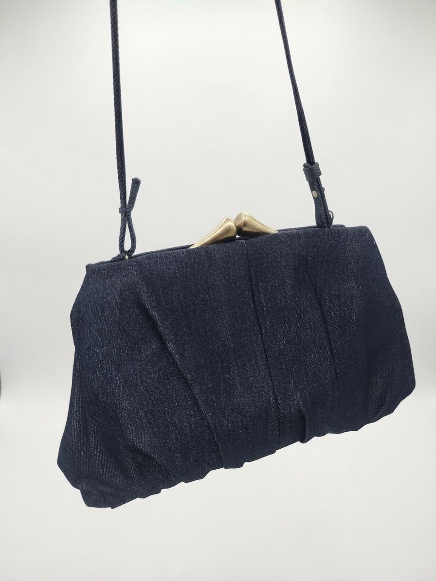 Sac bleu Jeans zara