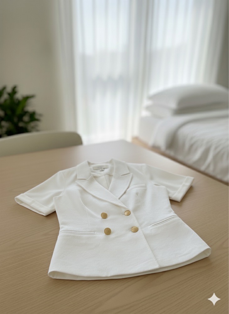 Blazer blanche