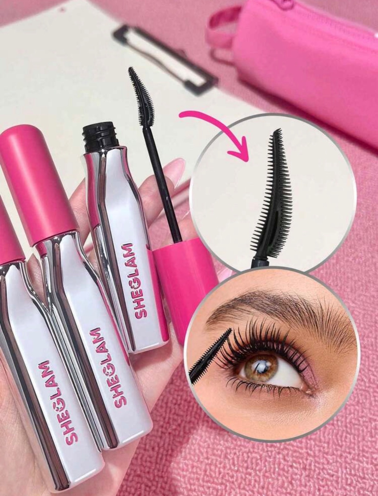 🖤✨ SHEGLAM Mascara 2 en 1 Volume & Longueur 