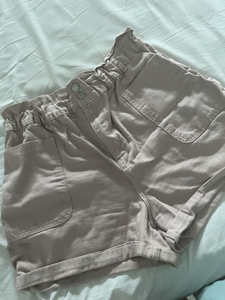short jean rose pale 